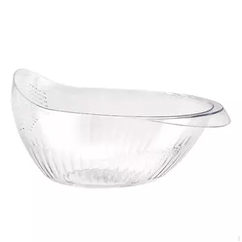 Эффективное сито для промывки риса: Универсальный кухонный инструмент, необходимый для очистки зерна и овощей Clear Large