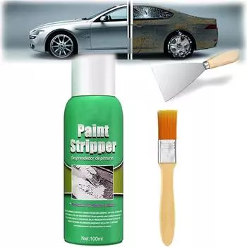 Эффективное средство для снятия краски, 100 мл средство для удаления автомобильной краски, щетка для снятия краски с металлических поверхностей, средство для снятия краски с металла, гель для снятия краски и лака