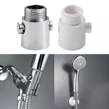 Эффективное управление водой в душе Удобный разбрызгиватель Регулировка воды в ванной комнате Остановка воды Простая установка Металл и АБС B
