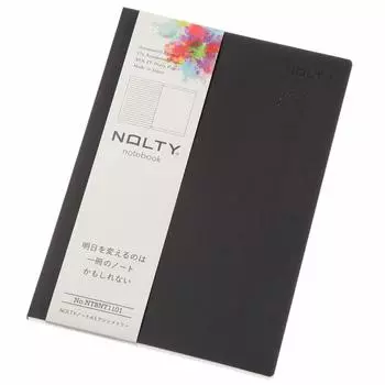 Эффективность NOLTY Note A5 Асимметричная линейчатая точечная сетка черного цвета NTBNT1101 6,0 мм