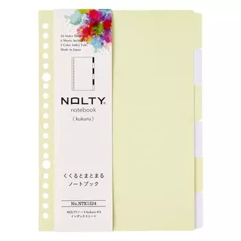 Эффективность NOLTY Note kukuru A5 Индексный лист Желтый NTK1224