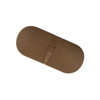 Эффективные нескользящие резиновые накладки на пятки для ремонта обуви, противоскользящие насадки кофейного цвета