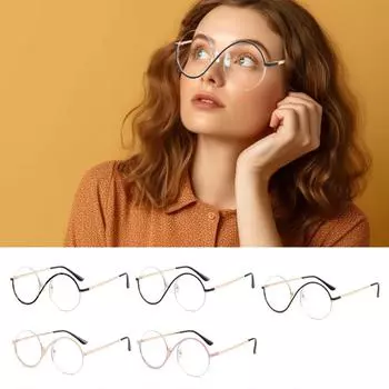 Эффективные очки с фильтрацией синего света для чтения и письма пользователя цифрового устройства. Очки золотистого цвета для взрослых. 3