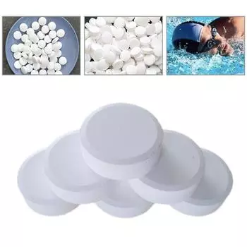 Эффективные таблетки для очистки бассейна от запруживания в зоне бассейна, 50x2 г ванночки