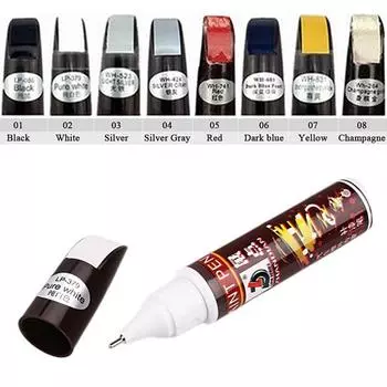 Эффективный автомобильный карандаш для ремонта царапин эффективно удаляет царапины с краски белый