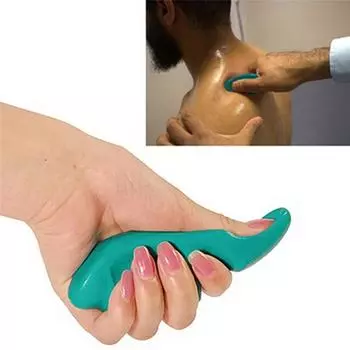 Эффективный для глубокого массажа тканей Saver Massager Green Thumb Protector Cool Tool зелёный