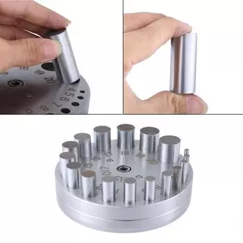 Эффективный дырокол для энтузиастов, набор дисковых резаков с круглыми металлическими пробойниками, практичные принадлежности для изготовления ювелирных изделий 17