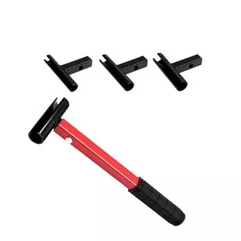 Эффективный инструмент для регулировки дверных петель 4 в 1 Гаечный ключ для настройки дверных петель Инструмент для регулировки петель