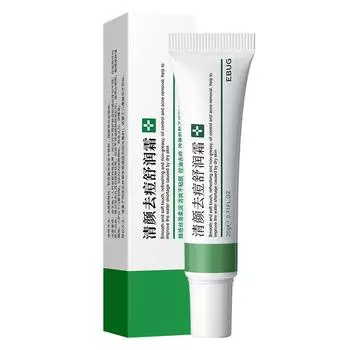 Эффективный крем для удаления прыщей, лечение прыщей, исчезновение пятен от прыщей, контроль жирности, сужение пор, отбеливание, увлажняющий крем от прыщей 20g