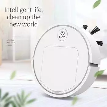 Эффективный подметальный робот, умный дом, удобный для уборки. чёрный