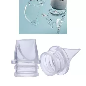Эффективный силиконовый клапан, препятствующий обратному потоку молока, для электрического молокоотсоса, предотвращает обратный поток молока, поддерживает чистоту насоса