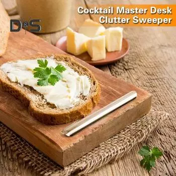 Эффективный скребок для хлеба, подметальная машина для мусора, легко чистится, прочный скребок для официантов, поваров и барменов золотистый