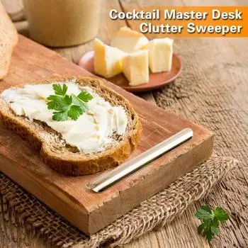 Эффективный скребок для хлеба, подметальная машина для мусора, легко чистится, прочный скребок для официантов, поваров и барменов золотистый