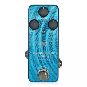Эффектор гитары One Control Dimension Blue Monger Modulation синий