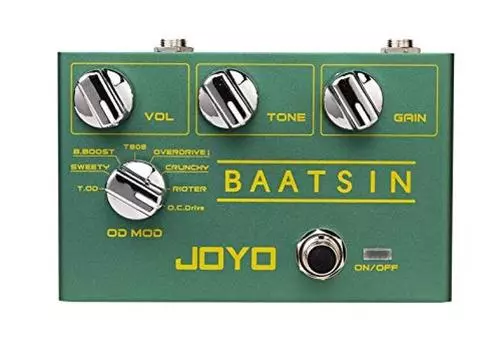 Эффектор JOYO Педаль BAATSIN [] R-11 Overdrive/Detortion зелёный
