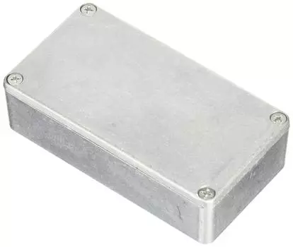 Эффектор самодельный литой алюминиевый корпус типа HAMMOND1590B неокрашенный 1 шт VGS-AEC90B-NCx1p
