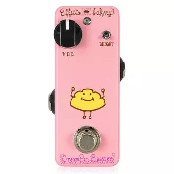 Эффекты Bakery Cream Pan Guitar Effector Mini Pedal Booster/Booster розовый