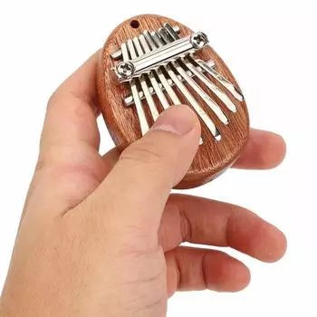 Jeffergarden Kalimba 8 Key Калимба Музыкальный инструмент Игрушечное пианино Маленький Легкий Красивый Тон Банкетный Инструмент Для Начинающих