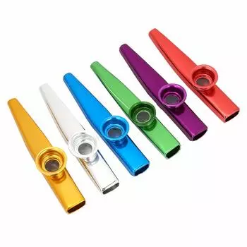 Jeffergarden Kazoo Musical Удобный для завёртывания 6 Kazoo Musical Музыкальный банкетный инструмент, Переноска, Инструмент, Kazoo, Части, Инструмент, Игрушка,