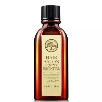 Эфирное марокканское масло для волос, 60 мл, улучшает вьющиеся волосы, делает их сухими и гладкими.