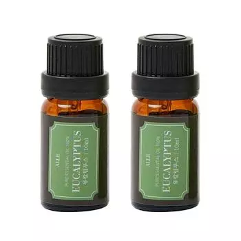 Эфирное масло Alle Vegan Aroma с ароматом эвкалипта, 10 мл, 2 шт.