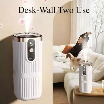 Эфирное масло арома диффузор мини большой туман увлажнитель воздуха перезаряжаемый автомобильный бытовой 5-режимный ароматерапевтический аппарат освежитель воздуха