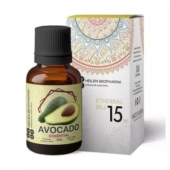 Эфирное масло Авокадо (15 мл), Avocado Essential Oil, Heilen Biopharm 8.90625