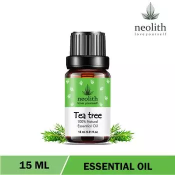 Эфирное масло австралийского чайного дерева Neolith, 100% НАТУРАЛЬНОЕ И ЧИСТОЕ, 15 МЛ, ДЛЯ АКНЕ, ЛИЦА, КОЖИ И ВОЛОС 15 ML чай зеленый