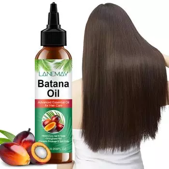 Эфирное масло батана для волос — увлажняет и укрепляет волосы и кожу головы, предотвращает ломкость и секущиеся кончики