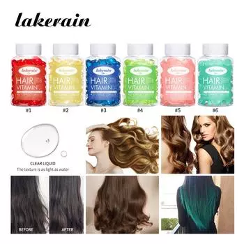 Эфирное масло для ухода за волосами, сухие и вьющиеся волосы, волосы после химической завивки и окрашивания, питательный раствор для эфирных масел для волос красный