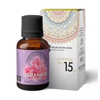 Эфирное масло Герани (15 мл), Geranium Essential Oil, Heilen Biopharm 10