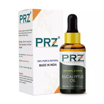 Эфирное масло Эвкалипта (15 мл), Eucalyptus Essential Oil, PRZ Herbals Care