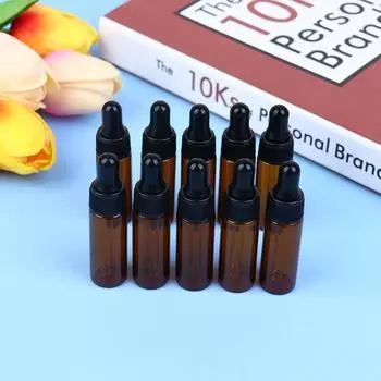 Эфирное масло капельница стеклянные флаконы 1мл 2мл 3мл 5мл растительное масло эссенция 2ml