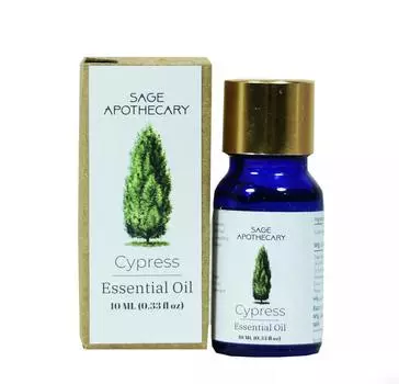 Эфирное масло Кипариса (10 мл), Cypress Essential Oil, Sage Apothecary