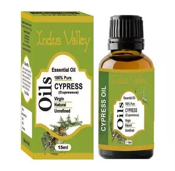 Эфирное масло Кипариса (15 мл), Cypress Essential Oil, Indus Valley