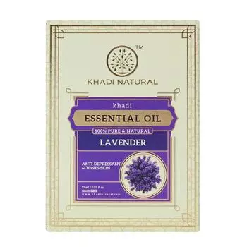 Эфирное масло Лаванды (15 мл), Lavender Essential Oil, Khadi Natural 14.375