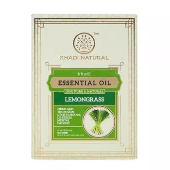 Эфирное масло Лемонграсса (15 мл), Lemongrass Essential Oil, Khadi Natural 14.375