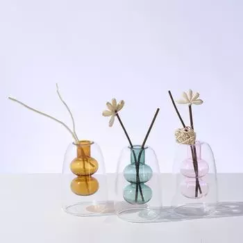 Эфирное масло Летучая бутылка Расширяющаяся бутылка для аромата Гидропонный цветочный горшок Маленькая бутылка