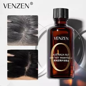 Эфирное масло макадамии, 50 мл, против выпадения волос, многофункциональное восстановление сухих и поврежденных волос, эластичный уход за кожей головы