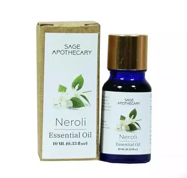 Эфирное масло Нероли (10 мл), Neroli Essential Oil, Sage Apothecary