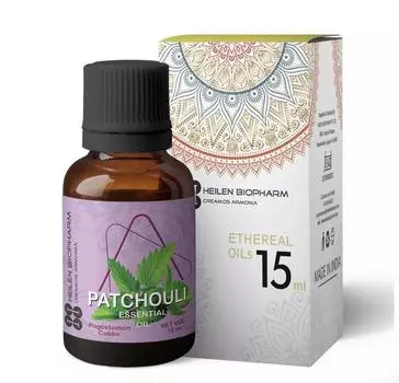 Эфирное масло Пачули (15 мл), Patchouli Essential Oil, Heilen Biopharm
