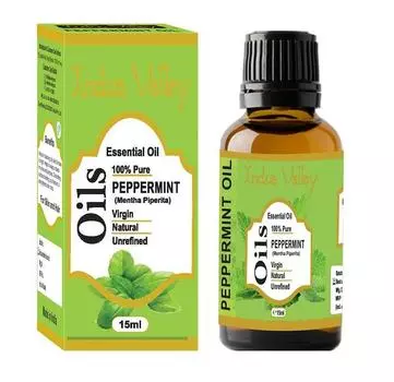 Эфирное масло Перечной мяты (15 мл), Peppermint Essential Oil, Indus Valley 14.953125
