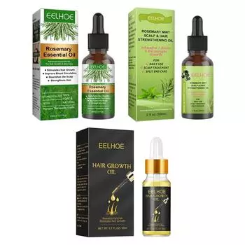 Эфирное масло розмарина для ухода за волосами, против роста волос, гладкая сыворотка, масло для волос, средства против выпадения волос, красота волос 20ml