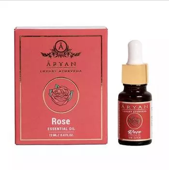 Эфирное масло Розы (12 мл), Rose Essential Oil, Aryan