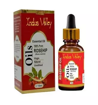 Эфирное масло Шиповника (15 мл), Rosehip Essential Oil, Indus Valley 19.125