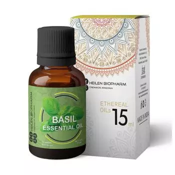 Эфирное масло Тулси (15 мл), Basil Essential Oil, Heilen Biopharm 9.21875