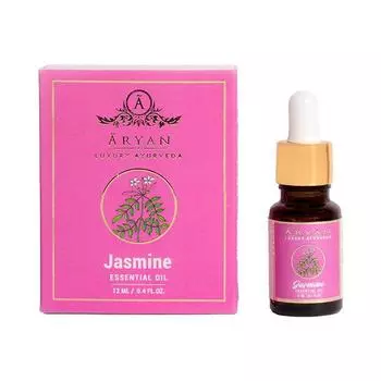Эфирное масло Жасмина (12 мл), Jasmine Essential Oil, Aryan