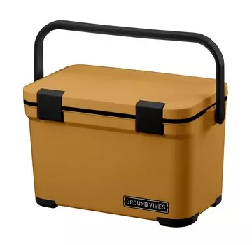JEJ Astage Cooler Box GROUND VIBES 20 л Tan Ш 54 x Г 32 x В 33 см Сделано в Японии Досуг Спорт на открытом воздухе примерно. приблизительно. ок.