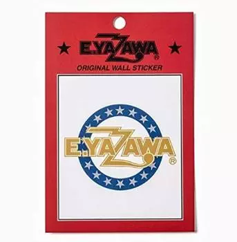 Эйкичи Ядзава стикер стены круг звезда (логотип)