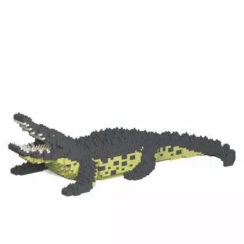 JEKCA Crocodile 01S Animal Reptile Plastic Building Blocks Ages 14 and Up